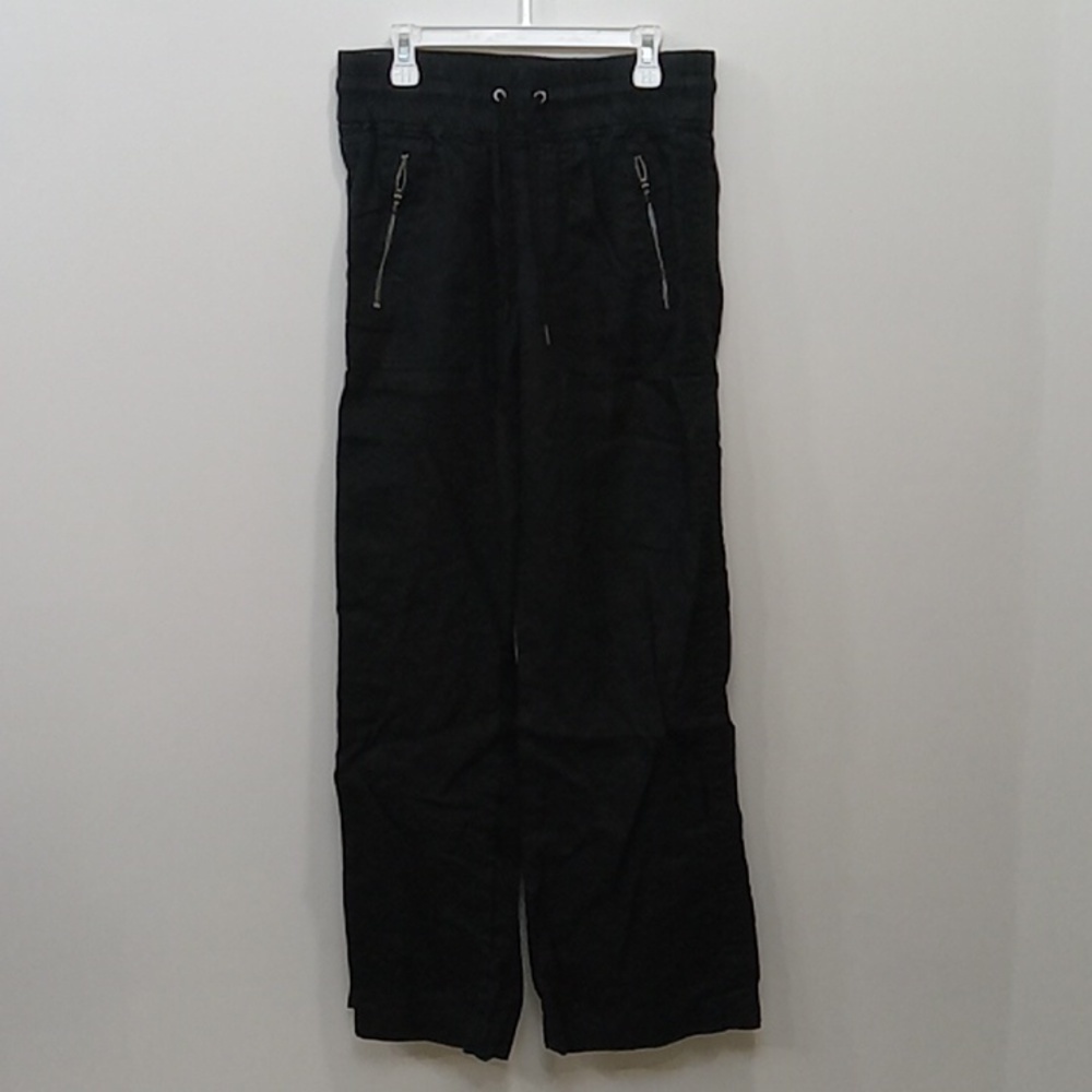 Athleta Sweat Pants Drawstring Pockets Wide Leg Loose Fit Women's Sz 2 EUC NICE!